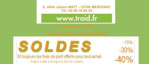 Les SOLDES chez Traid c'est parti